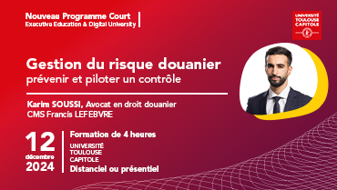 Programme court Contentieux douanier